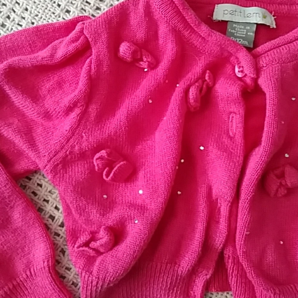 Pink Sparkle Knit sweater